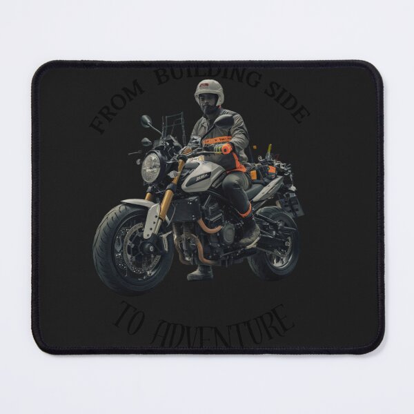 Item preview, CONSTRUTION WORKER ON MOTOCYCLE, MOTOCYCLE FAN, FREEDOM  designed and sold by YourTrendyTees.
