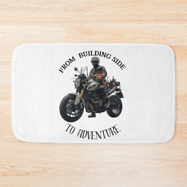 Item preview, CONSTRUTION WORKER ON MOTOCYCLE, MOTOCYCLE FAN, FREEDOM  designed and sold by YourTrendyTees.