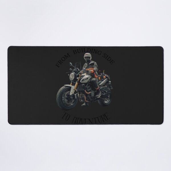 Item preview, CONSTRUTION WORKER ON MOTOCYCLE, MOTOCYCLE FAN, FREEDOM  designed and sold by YourTrendyTees.