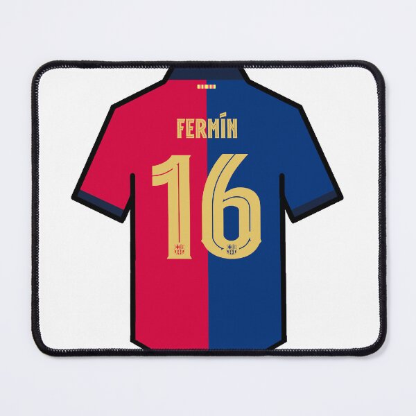 Item preview, Fermin Lopez 2024/2025 Barcelona Shirt designed and sold by ArtForAllAges.
