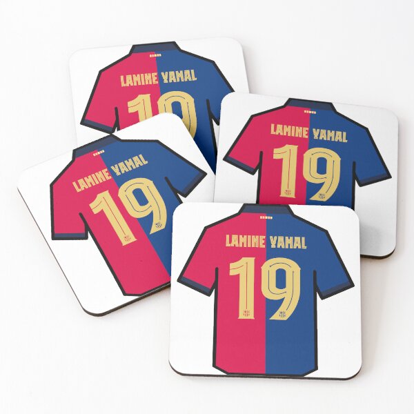 Item preview, Lamine Yamal 2024/2025 Barcelona Shirt designed and sold by ArtForAllAges.