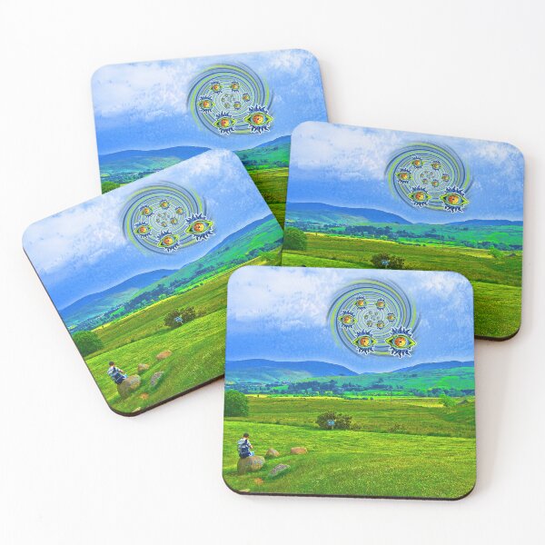 Item preview, PeacefulFireSkEyeVortex designed and sold by Klaus Bremner (Autotelic Art).
