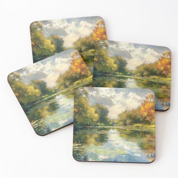 Item preview, Impressionism - Riparian Region designed and sold by KootenayDesigns.