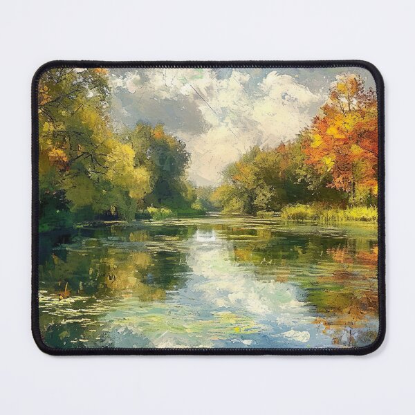 Item preview, Impressionism - Riparian Region designed and sold by KootenayDesigns.