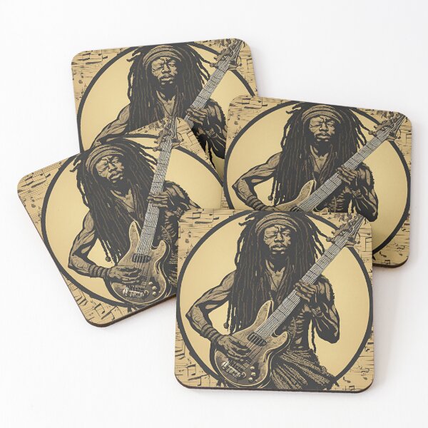 Item preview, rasta bass player designed and sold by borcheristov.
