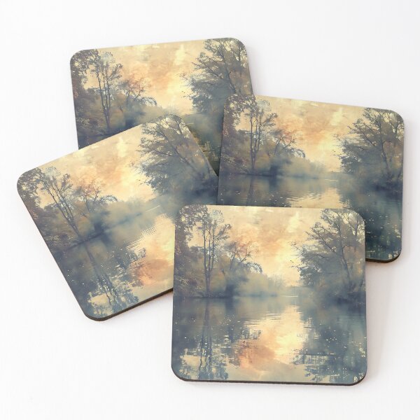 Item preview, Impressionism - Riverine Region designed and sold by KootenayDesigns.