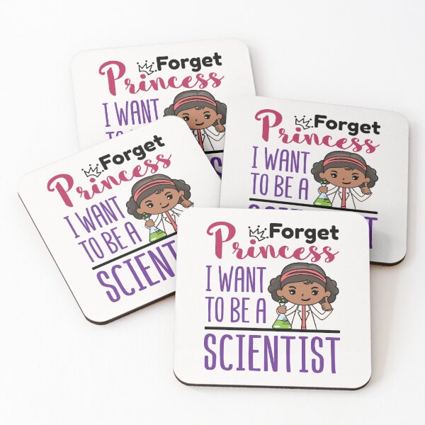 Item preview, Forget Princess I Want to Be a Scientist African American Girl Women designed and sold by jaygo.