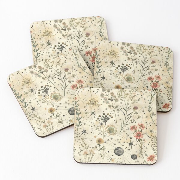 Item preview, Floral pattern. Colorful flowers.Constellation designed and sold by MagelliShop.