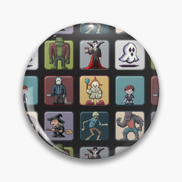 Item preview, Classic Horror Characters Pixel art designed and sold by WorkhorseGames.