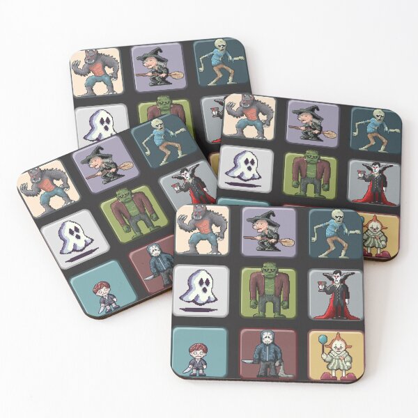 Item preview, Classic Horror Characters Pixel art designed and sold by WorkhorseGames.