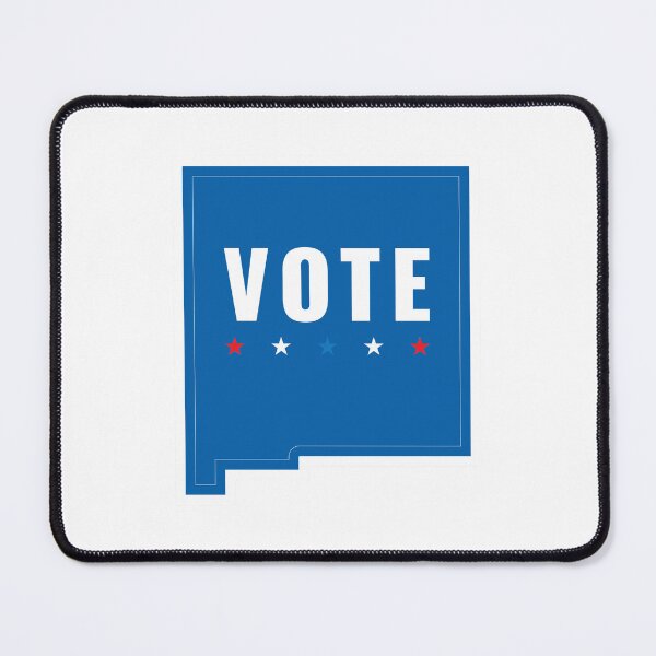 Item preview, New Mexico Rises: Vote Blue for Progress designed and sold by Mundivagant Designs.