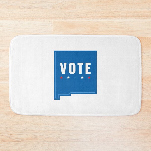 Item preview, New Mexico Rises: Vote Blue for Progress designed and sold by Mundivagant Designs.