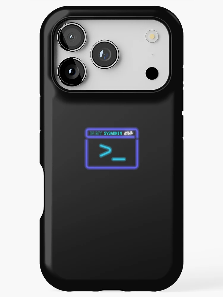 Thumbnail 1 of 4, iPhone Case, Sysadmin Era Linux Command Prompt Design designed and sold by VALVRI.