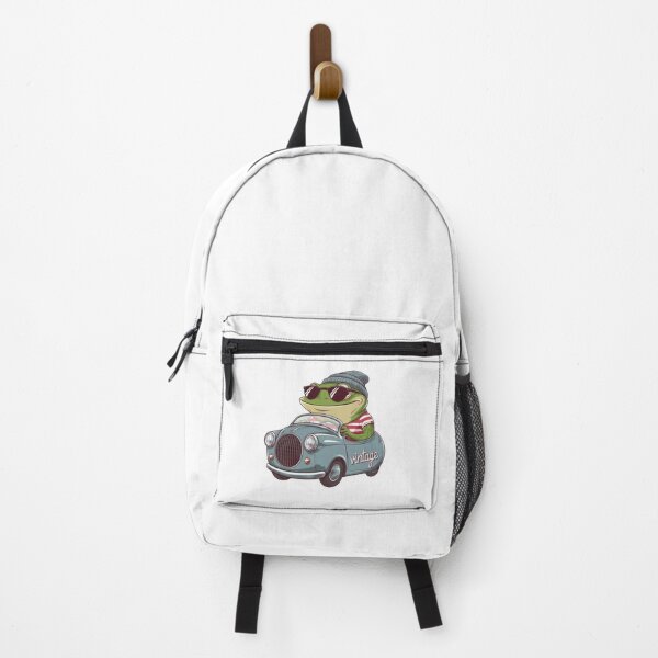 Item preview, Chill Frog Driving a Retro Car designed and sold by GLTees.