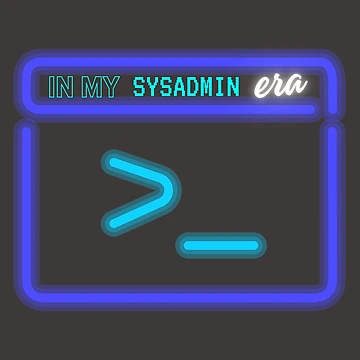 Artwork thumbnail, Sysadmin Era Linux Command Prompt Design by VALVRI