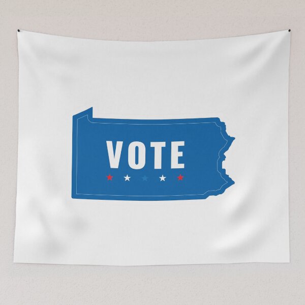 Item preview, Pennsylvania Proud: Vote Blue for a Brighter Future designed and sold by Mundivagant Designs.