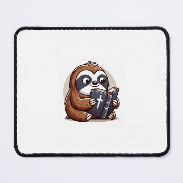 Item preview, Sloth reading a bible designed and sold by boomfire153.