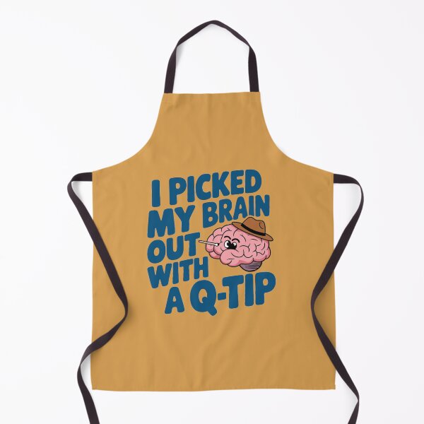 Item preview, I picked my brain out with a Q-tip designed and sold by Gentle40Winks.