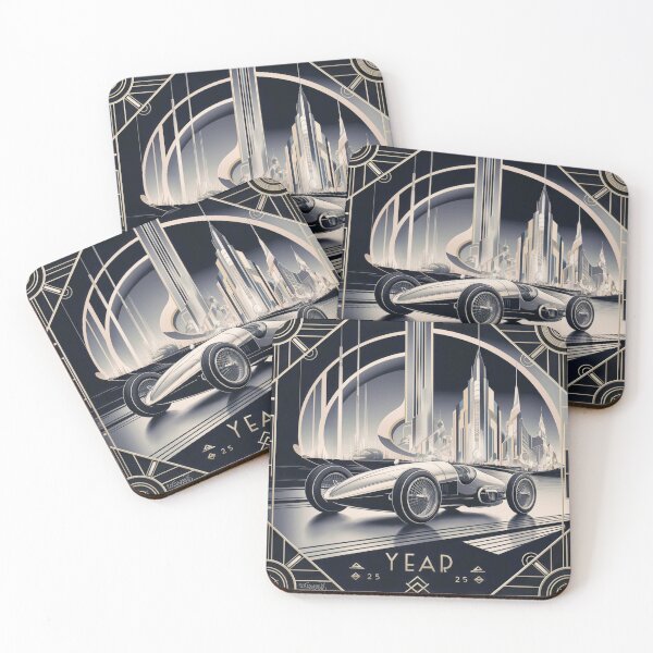 Item preview, Car in the art deco style of the 20s designed and sold by Cartsandrab.