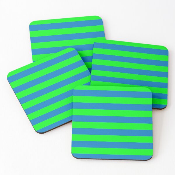 Item preview, Blue Green Stripes designed and sold by PatternTitan.