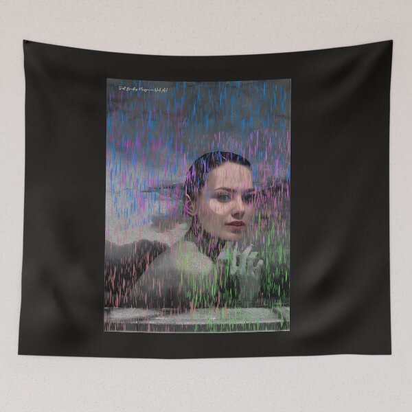 Item preview, Beautiful Rain Girl designed and sold by Another Pic In The Wall By Scott Bradley Musgrave.