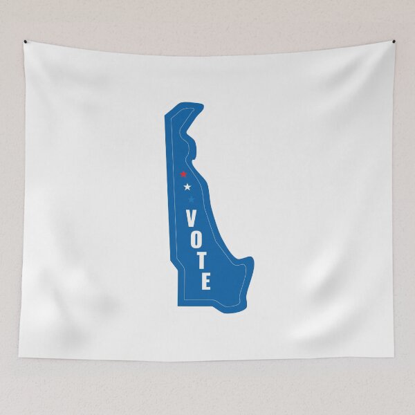 Item preview, Delaware for Democracy: Vote Blue designed and sold by Mundivagant Designs.