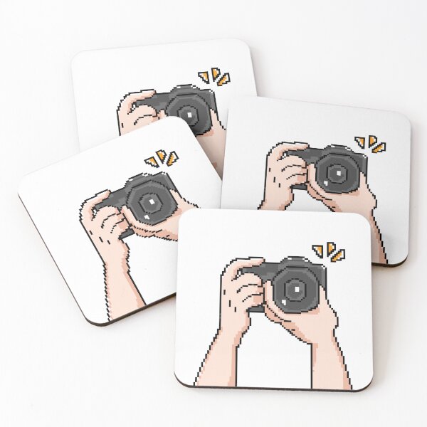 Item preview, taking picture pixel art designed and sold by ffuaidil.