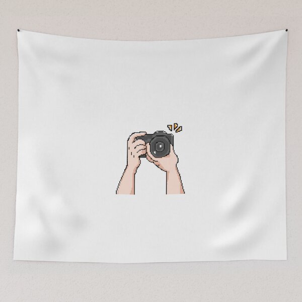 Item preview, taking picture pixel art designed and sold by ffuaidil.