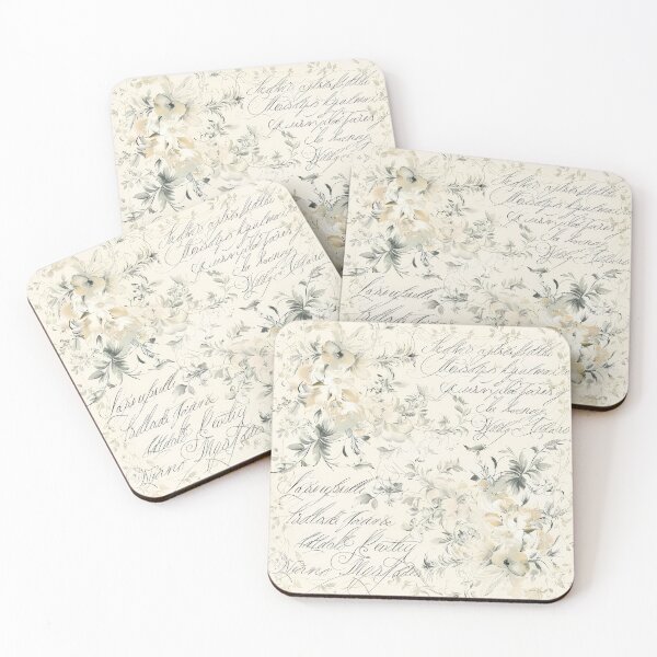 Item preview, Elegant floral calligraphy. Flowers and letters. designed and sold by MagelliShop.