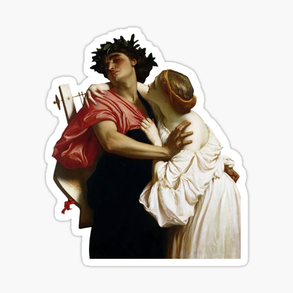Orpheus And Eurydice Sticker