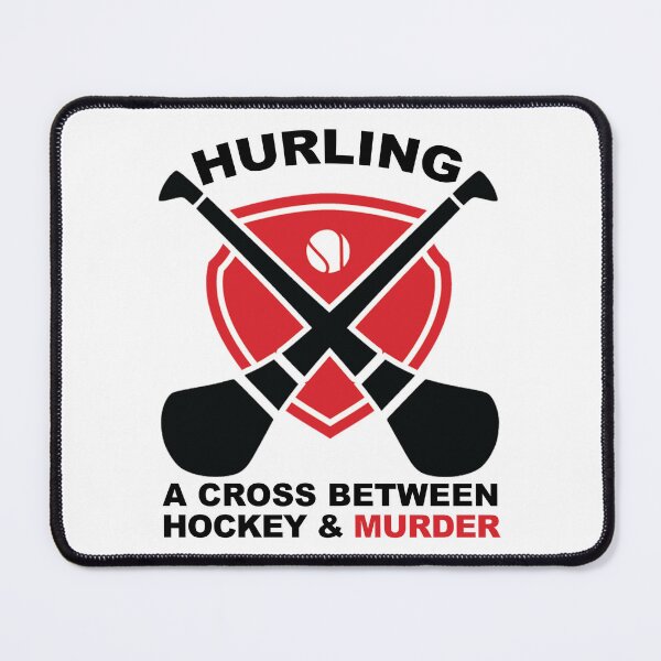 Item preview, Hurling - A Cross Between Hockey and Murder designed and sold by REAL IRISH GIFTS.
