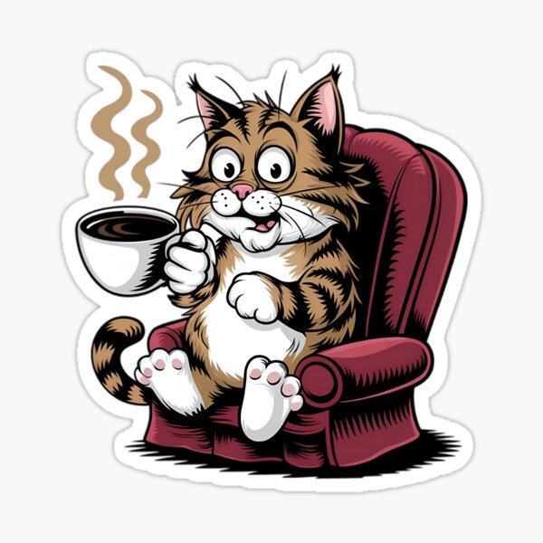 Item preview, Coffee Cat designed and sold by R3FDesign.
