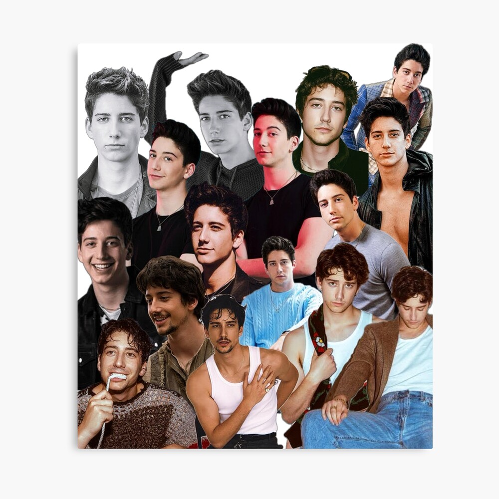 milo manheim Photo collage Pillow