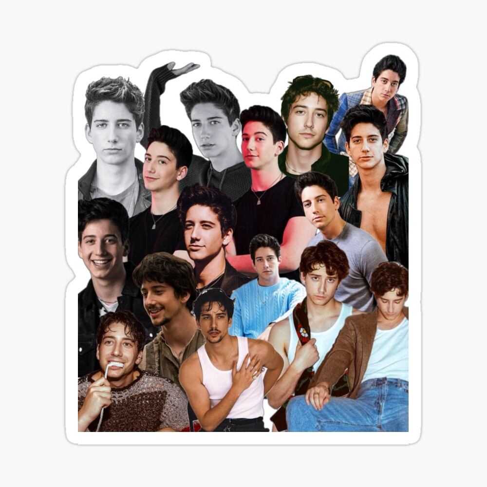milo manheim Photo collage Pillow
