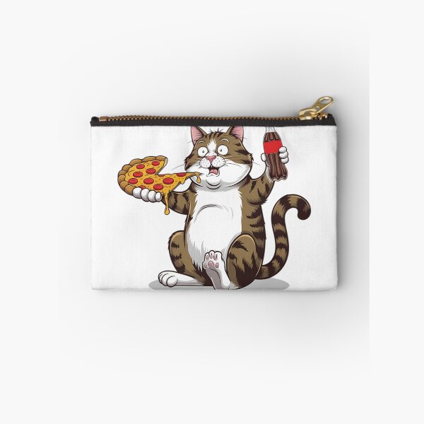 Item preview, Goofy Cat with pizza and Cola designed and sold by R3FDesign.