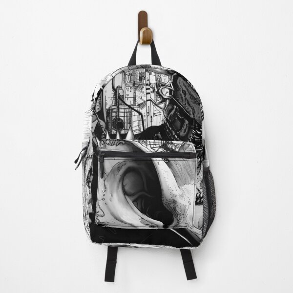 Spike from Rat Punx Tribe Tale Teller Club Books Backpack