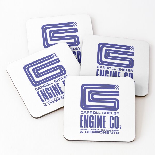 Item preview, Carroll Shelby Engine Co. - Shelby Blue print designed and sold by retropetrol.