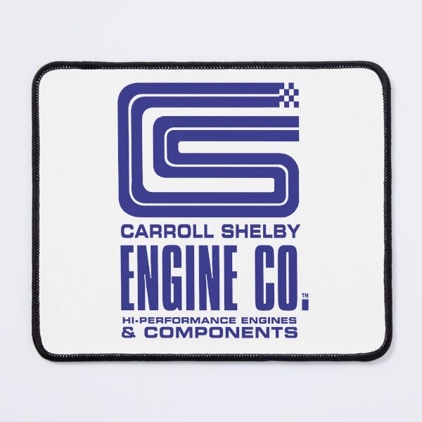 Item preview, Carroll Shelby Engine Co. - Shelby Blue print designed and sold by retropetrol.