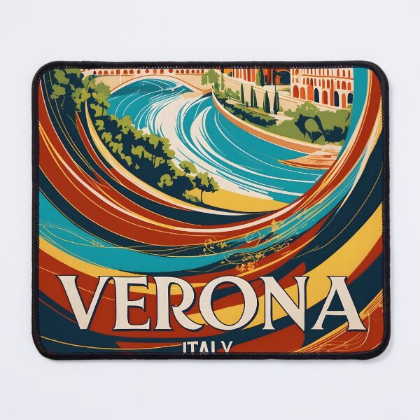 Item preview, Verona Italy Vintage Travel Tourism designed and sold by TravelersGems.