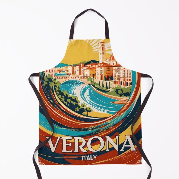 Item preview, Verona Italy Vintage Travel Tourism designed and sold by TravelersGems.
