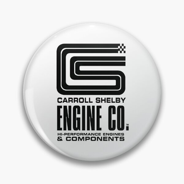 Item preview, Carroll Shelby Engine Co. - Original black print designed and sold by retropetrol.