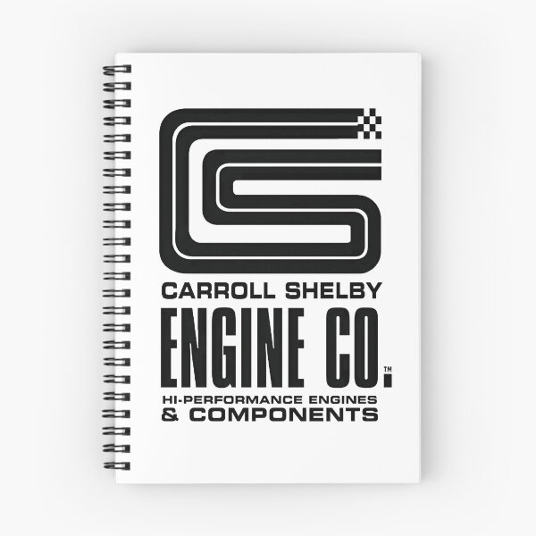 Item preview, Carroll Shelby Engine Co. - Original black print designed and sold by retropetrol.