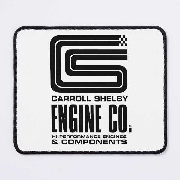 Item preview, Carroll Shelby Engine Co. - Original black print designed and sold by retropetrol.