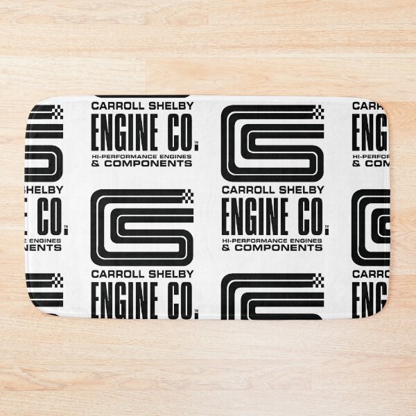 Item preview, Carroll Shelby Engine Co. - Original black print designed and sold by retropetrol.
