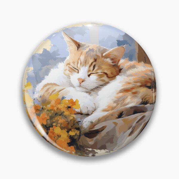 Item preview, El gato Monet durmiendo designed and sold by TeeTemptation.