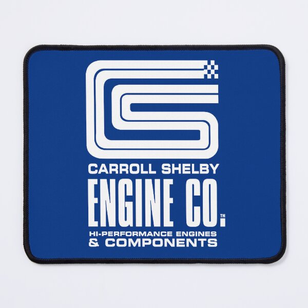 Item preview, Carroll Shelby Engine Co. - White print designed and sold by retropetrol.