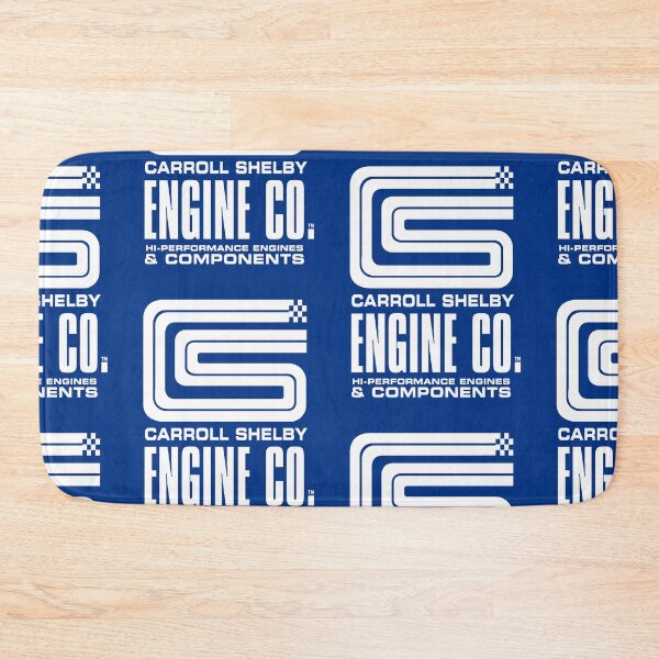 Item preview, Carroll Shelby Engine Co. - White print designed and sold by retropetrol.