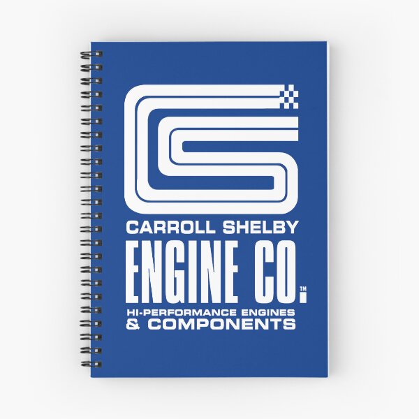 Item preview, Carroll Shelby Engine Co. - White print designed and sold by retropetrol.