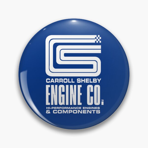 Item preview, Carroll Shelby Engine Co. - White print designed and sold by retropetrol.