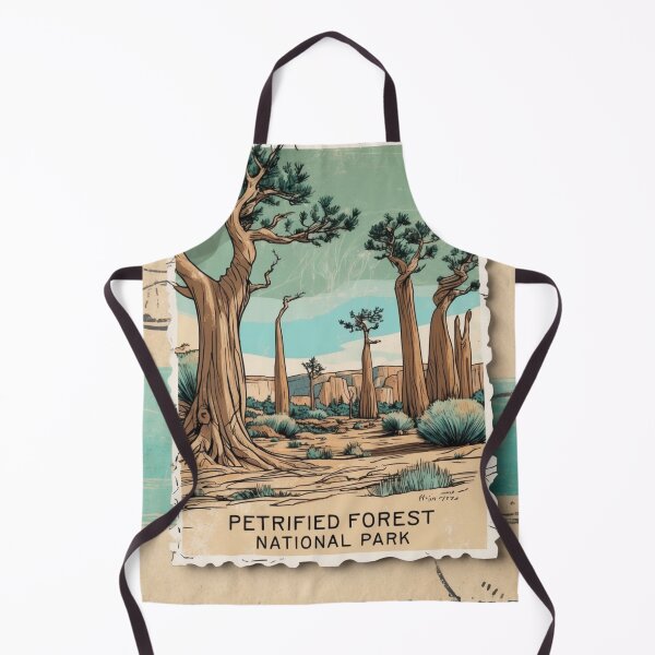 Item preview, Petrified Forest National Park Postcard Vintage Retro Travel designed and sold by TravelPostcardGems.